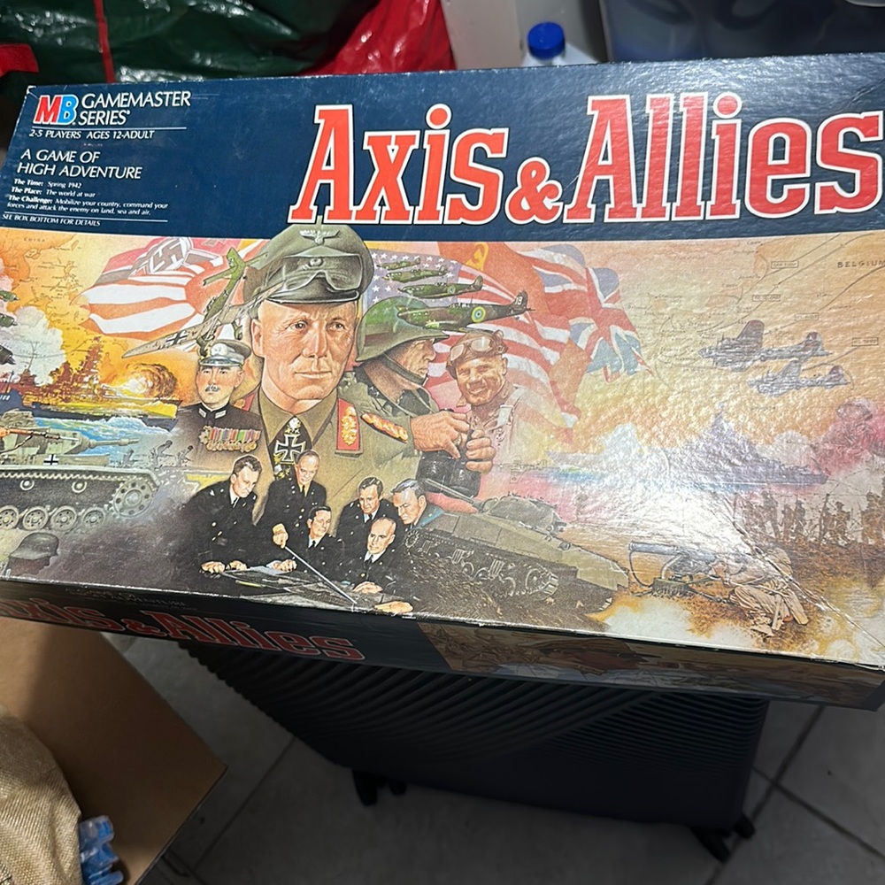 Classic Axis and Allies board game